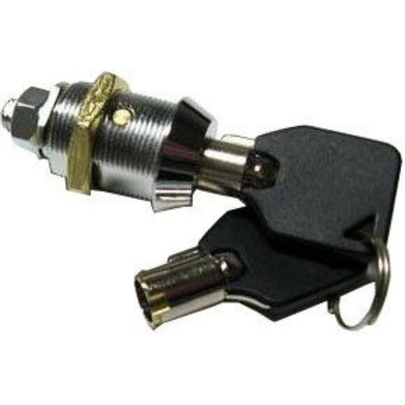 Megatronix RKL Two Circuit On/Off Key Switch with Two Round Keys - Picture 1 of 1